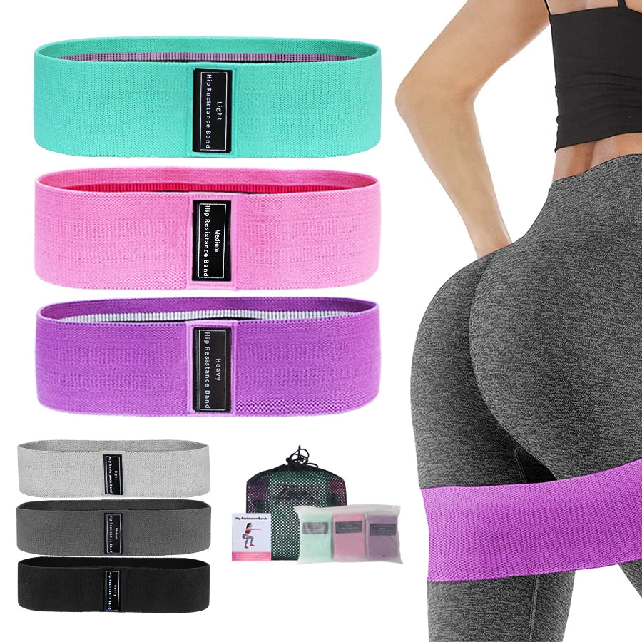 ANVI Resistance Bands – Tone Legs & Booty | Yoga, Pilates & Home Workout