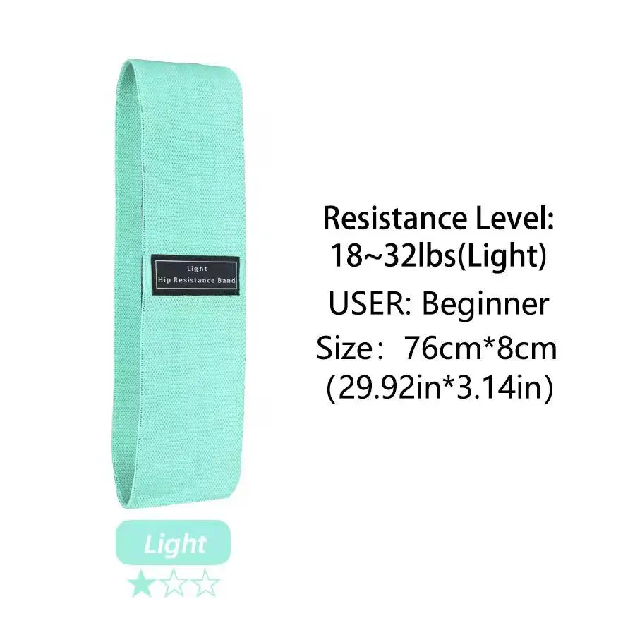 ANVI Resistance Bands – Tone Legs & Booty | Yoga, Pilates & Home Workout