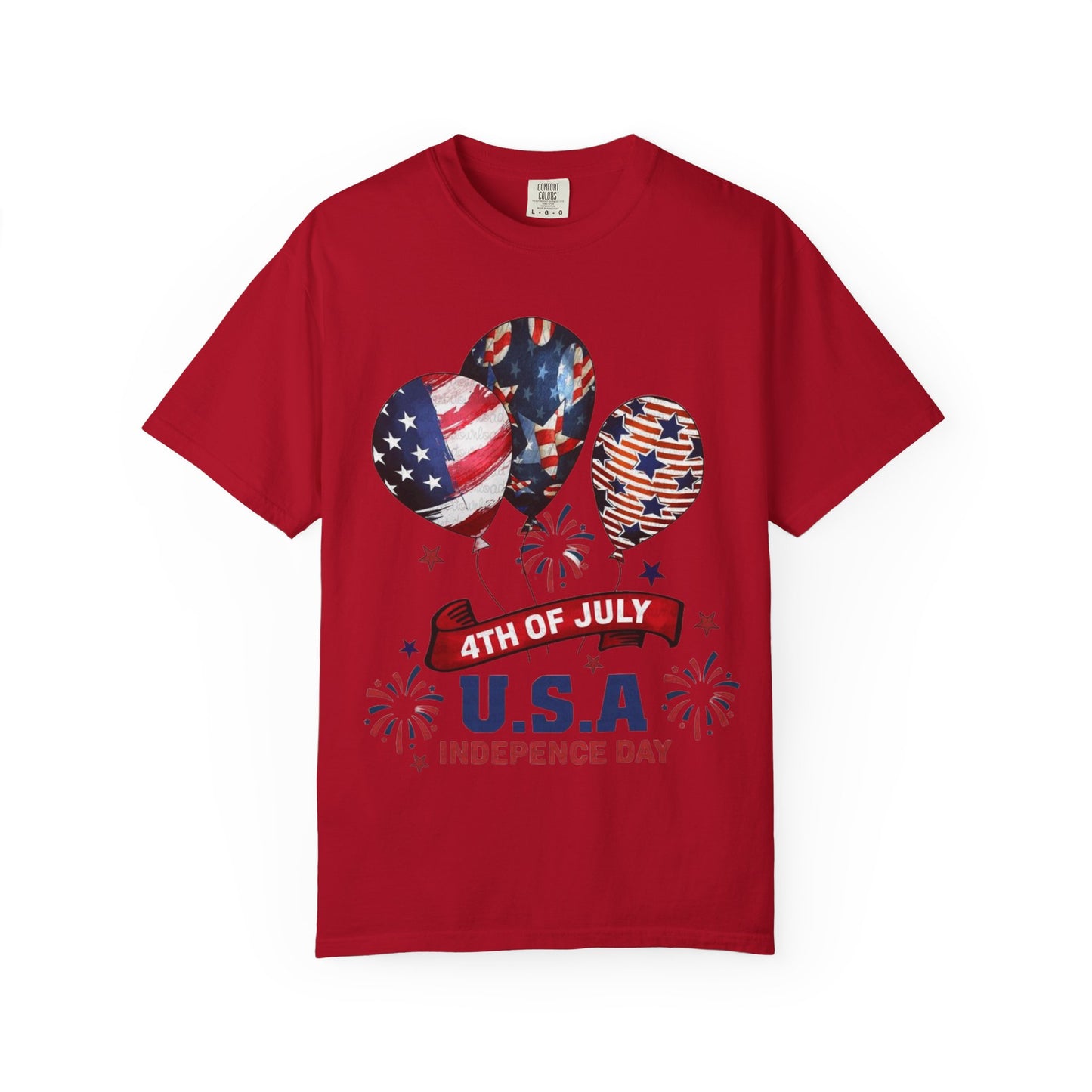 Patriotic 4th of July T-Shirt, Independence Day Tee, USA Shirt, Summer Celebration Top, Unisex Festive Apparel, Holiday