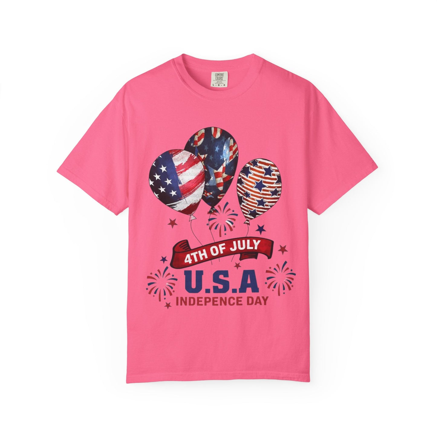 Patriotic 4th of July T-Shirt, Independence Day Tee, USA Shirt, Summer Celebration Top, Unisex Festive Apparel, Holiday
