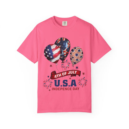 Patriotic 4th of July T-Shirt, Independence Day Tee, USA Shirt, Summer Celebration Top, Unisex Festive Apparel, Holiday