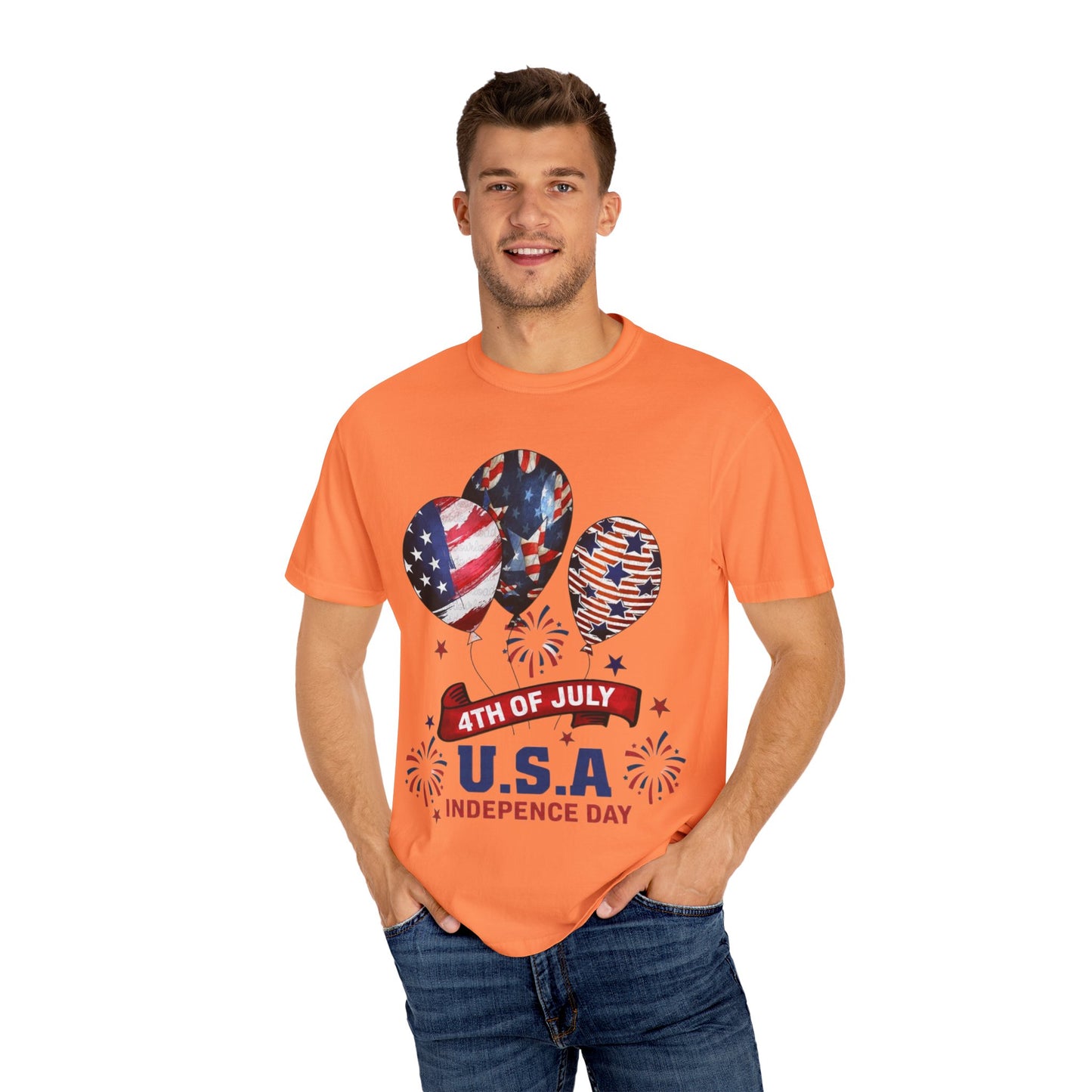 Patriotic 4th of July T-Shirt, Independence Day Tee, USA Shirt, Summer Celebration Top, Unisex Festive Apparel, Holiday