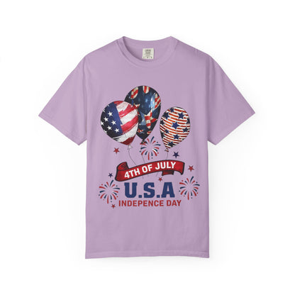 Patriotic 4th of July T-Shirt, Independence Day Tee, USA Shirt, Summer Celebration Top, Unisex Festive Apparel, Holiday