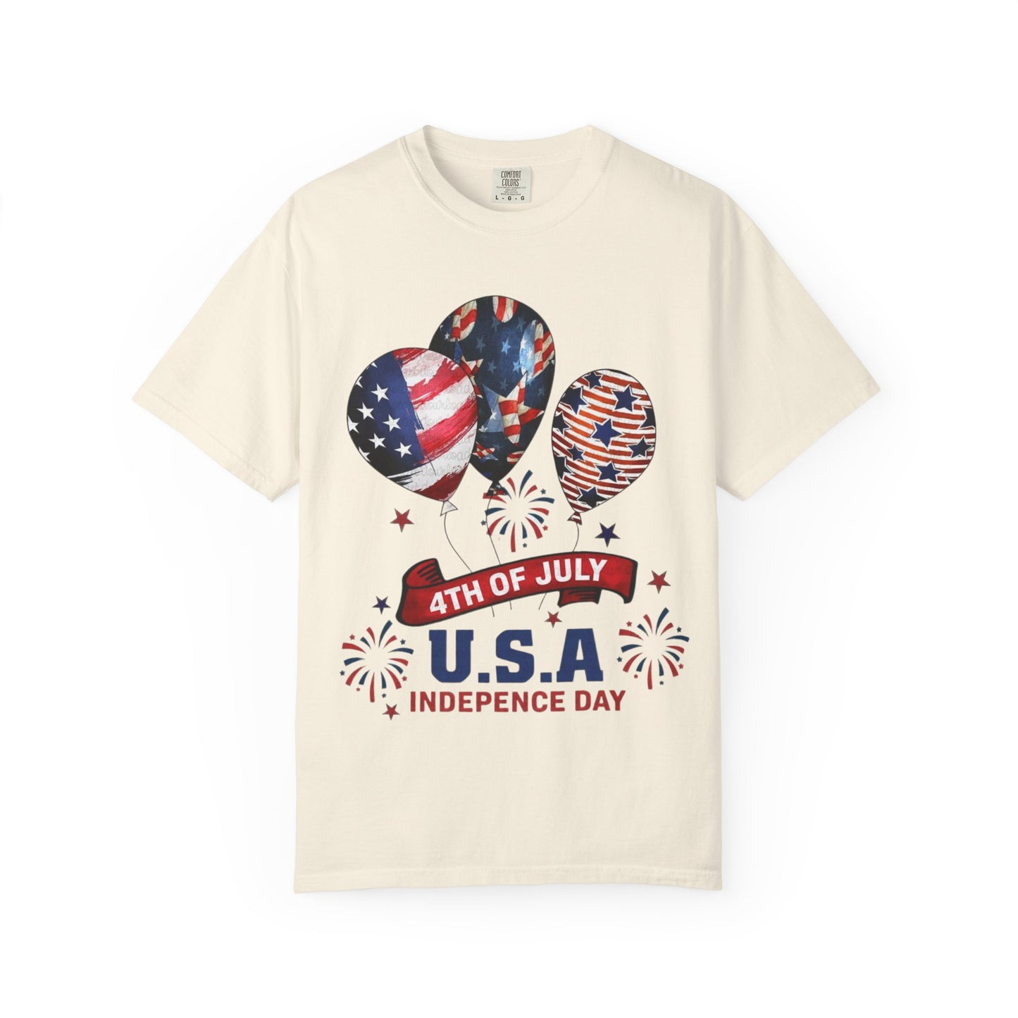 Patriotic 4th of July T-Shirt, Independence Day Tee, USA Shirt, Summer Celebration Top, Unisex Festive Apparel, Holiday