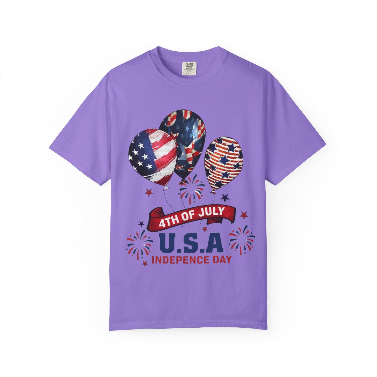 Patriotic 4th of July T-Shirt, Independence Day Tee, USA Shirt, Summer Celebration Top, Unisex Festive Apparel, Holiday