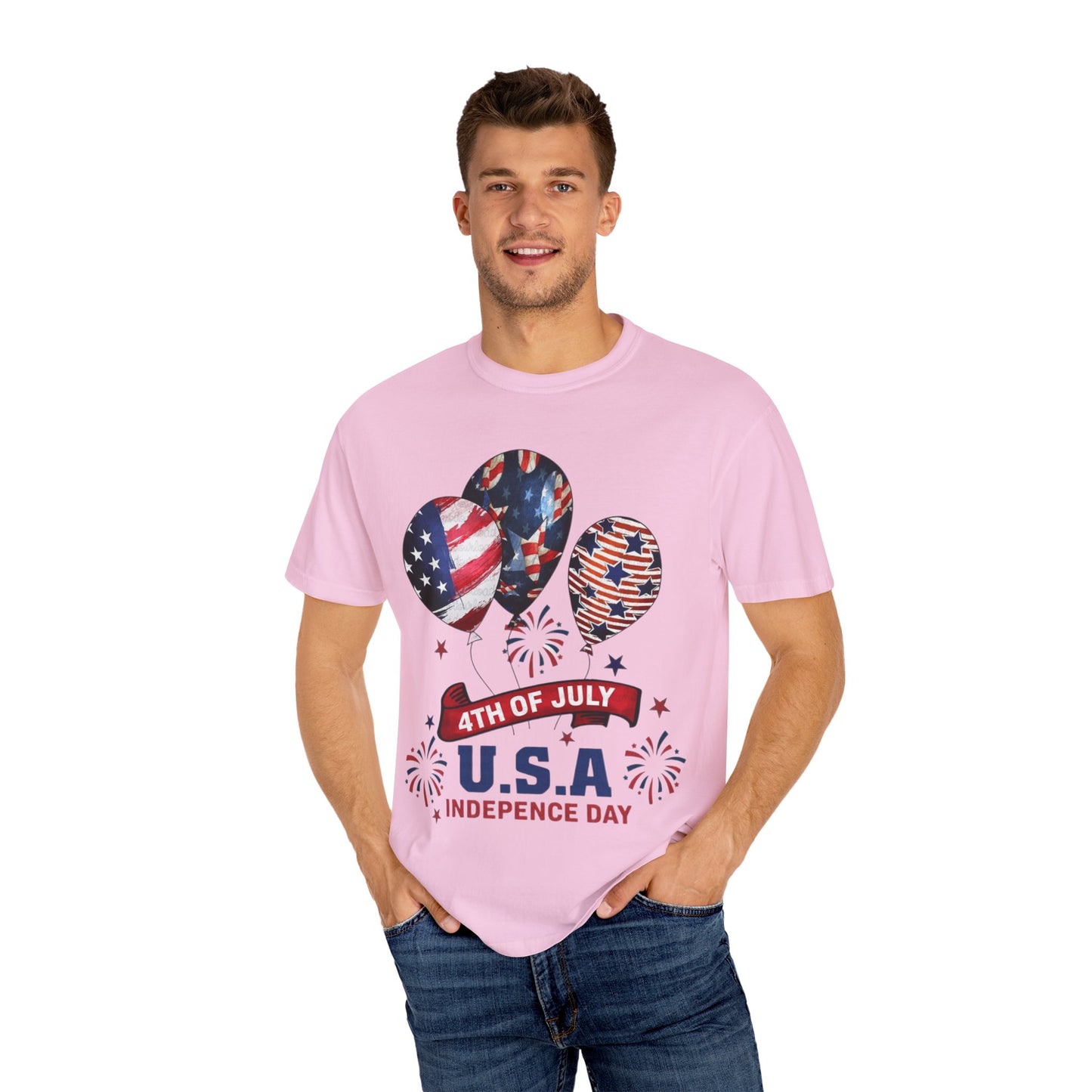 Patriotic 4th of July T-Shirt, Independence Day Tee, USA Shirt, Summer Celebration Top, Unisex Festive Apparel, Holiday