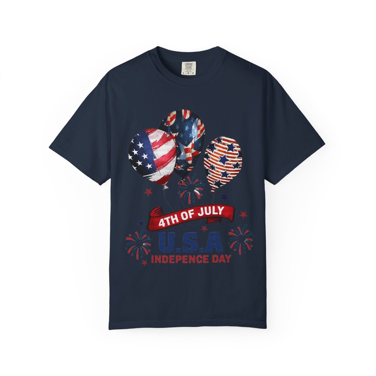 Patriotic 4th of July T-Shirt, Independence Day Tee, USA Shirt, Summer Celebration Top, Unisex Festive Apparel, Holiday