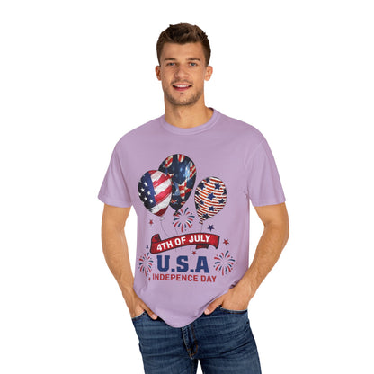 Patriotic 4th of July T-Shirt, Independence Day Tee, USA Shirt, Summer Celebration Top, Unisex Festive Apparel, Holiday