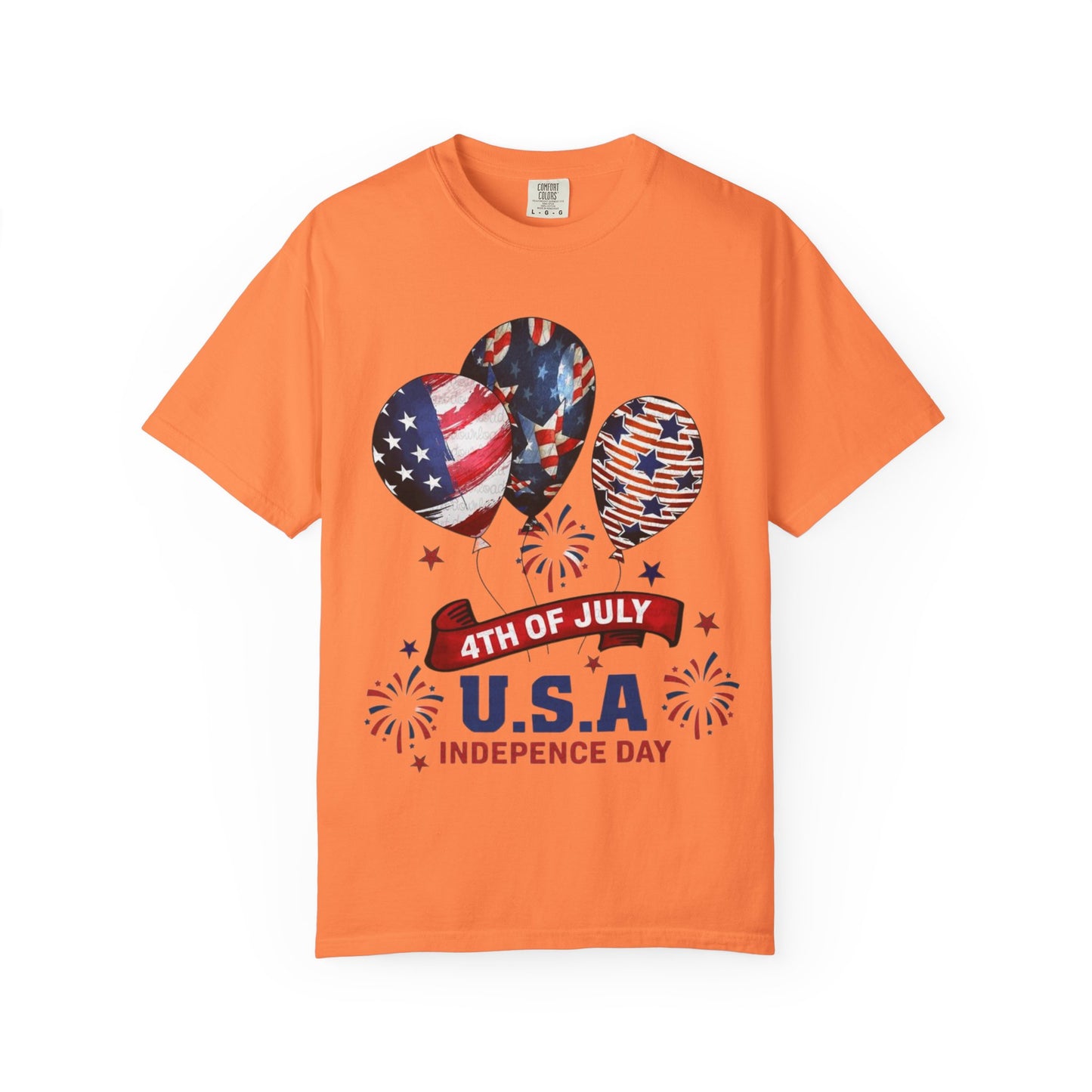 Patriotic 4th of July T-Shirt, Independence Day Tee, USA Shirt, Summer Celebration Top, Unisex Festive Apparel, Holiday