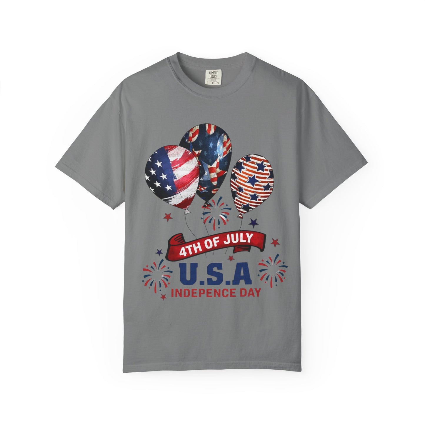 Patriotic 4th of July T-Shirt, Independence Day Tee, USA Shirt, Summer Celebration Top, Unisex Festive Apparel, Holiday