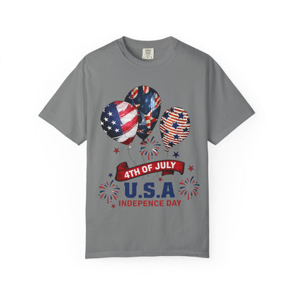 Patriotic 4th of July T-Shirt, Independence Day Tee, USA Shirt, Summer Celebration Top, Unisex Festive Apparel, Holiday